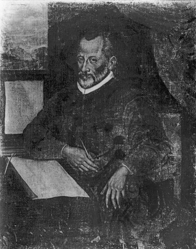 Retrato de Giovanni Pierluigi de Palestrina (1525-94) de Italian School